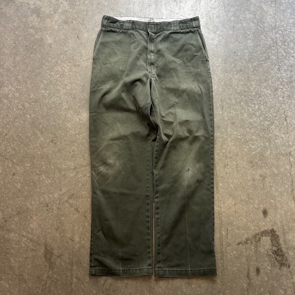Vintage Baggy Green Dickies Chino Pants